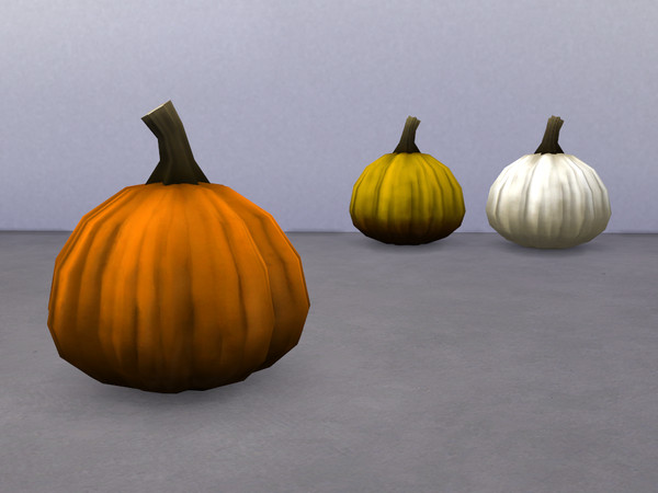 Sims 4 — Just A Pumpkin by sim_man123 — A simple pumpkin to help your sims get ready for Autumn! Includes an orange,