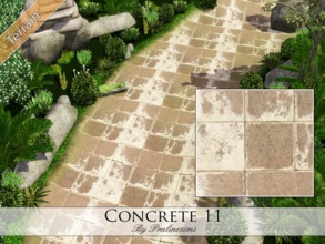 Sims 3 — Concrete 11 by Pralinesims — By Pralinesims