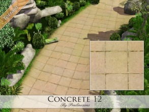 Sims 3 — Concrete 12 by Pralinesims — By Pralinesims