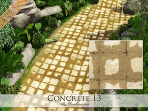 Sims 3 — Concrete 13 by Pralinesims — By Pralinesims