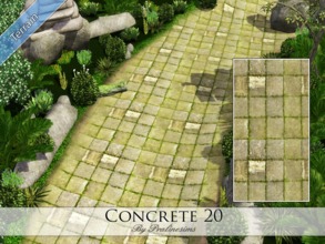 Sims 3 — Concrete 20 by Pralinesims — By Pralinesims