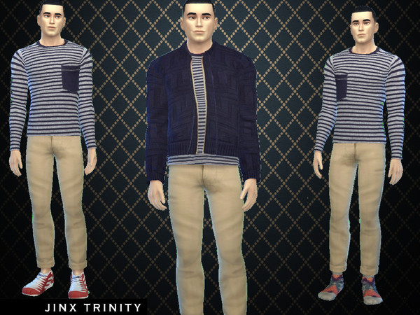 Sims 4 — Male set by JinxTrinity — This is the complete Male set It contains of a hole set for you males The Jacket in