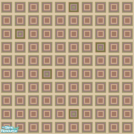 Sims 2 — Retro Bedroom in Purple - Carpet by EarthGoddess54 — Part of the Retro Bedroom in Purple set. Enjoy!