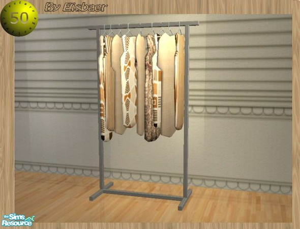 Sims 2 — TC50 Bonzo Outlet - Clothrack by Eisbaerbonzo — Clothrack with retro-style fashion