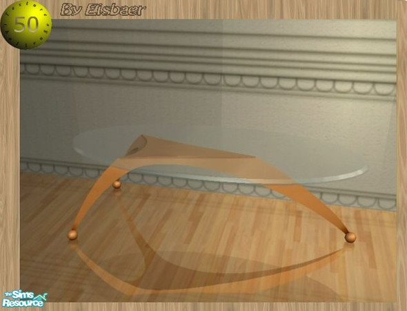 Sims 2 — TC50 Bonzo Outlet  - RapZap Coffeetable by Eisbaerbonzo — Spacy retro coffetable