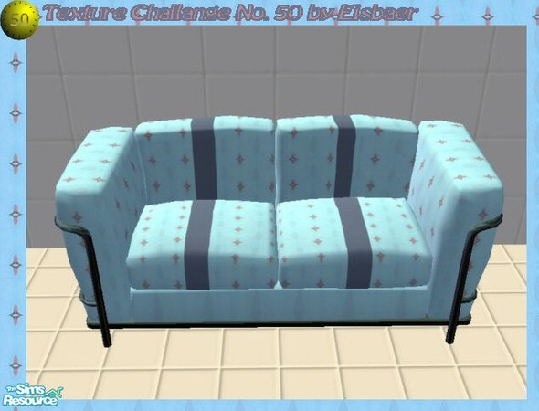 Sims 2 — Public Restroom TC50  - Loveseat by Eisbaerbonzo — Public restroom object made for Minsmusic's TC50 community