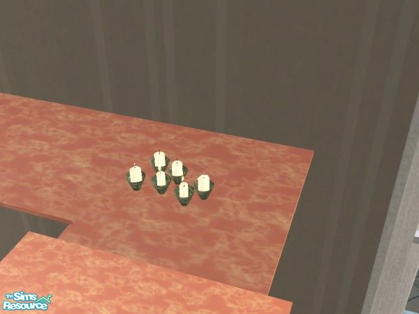 Sims 2 — Floral Marbella Candle - #442464 Recolo by brena31 —  I used the greens from the seating to make this marbled