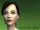 Sims 4 — Angelina Jolie by UnaCalleDePars — Angelina Jolie - an American actress and filmmaker. Enjoy! Feedback is
