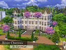 Sims 4 — River Chateau by FarynGal2 —  This chateau was built in the 17th century by a noble french family who came to