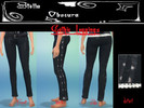 Sims 4 — Gothic Leggings by Stella_Obscura — puuuhhh.. only 3 hour and my bottom is done xD i hope u like!