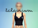 Sims 4 — Eclairium_Saviour Tank Top by EtroClaire2 — ''One day, the light touched me. I knew what it was. It was God