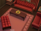 Sims 4 — Oriental Rug by Snaitf — Oriental Rug This is actually a carpet floor covering. It has 3 pieces, a corner, an