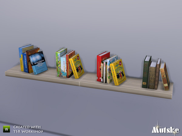 Sims 4 — Longford Standing Books by Mutske — These books are a part of the Longford Study. Made by Mutske@TSR.
