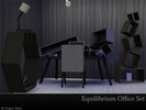Sims 4 — Equilibrium Office Set by Sugar-Baby756 — Give your Sims a proper modern office for their geek needs and bring