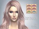 Sims 4 — Open Mouth Natural Lipstick by RJ-SIM — *OPEN MOUTH NATURAL LIPSTICK* 6 different colors. Standalone item.