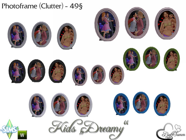 Sims 4 — Kids 'Dreamy' Photoframe by BuffSumm — Part of the *Kids Dreamy Set* for Sims 4 NOT FOR USE WITH SIMS INVENTORY