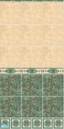 Sims 2 — Morena wall by Mekhi — Tiled wall for your kitchen and bathroom. Enjoy!