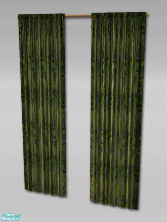 Sims 2 — Lucca  - Curtain Diagonal Mesh by Shakeshaft — Part of a modern contemporary dining set in vibrant Lime Fabrics