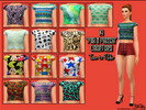 Sims 4 — Mix n' Match Cropped Tops by Misdreavus2 — Set 14 Mix n' Match Cropped Tops from Teen to Elder, Non-default.