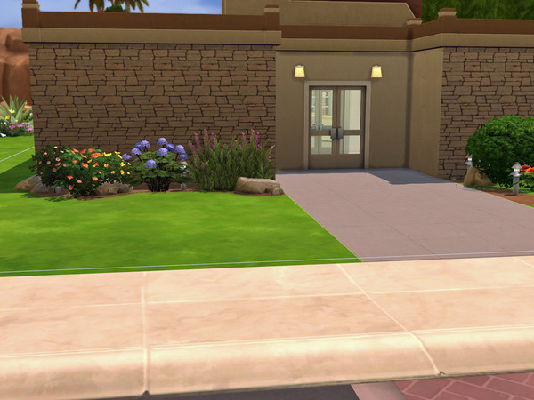 Sims 4 — Library Oasis Creek by cashynia — A big place to learn, make homework. And a corner for child too.