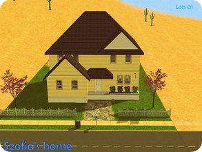 Sims 2 — Szofia\'s home by Well_sims — Beautiful classic yellow home for your sim or sims families.