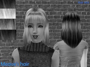 Sims 2 — S2s Mesh Female barbie hair 060720 by Well_sims — Hair mesh for you.