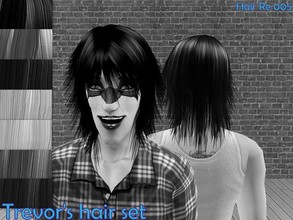 Sims 2 —  Peggy Mh080318 W007 Mesh by Well_sims — Hair mesh for you.