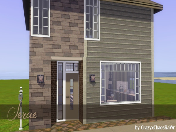 Sims 3 — Serae by CrazyxChaosRaWr — A one bedroom, one bathroom home that's perfect for single Sims or couples. First
