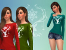 Sims 4 — Christmas sweat by NouchKa — The holidays are approaching and unfortunately nothing is there to prove it in the
