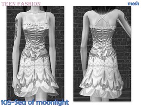 Sims 2 —  Mesh Biene Tf Summerdress Stufe160705 by Well_sims — Mesh for you.