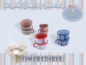 Sims 3 — Winter Choices Mugs by SIMcredible! — It's SIMcredible! Small box of goodies #5 - Your lovely source for living