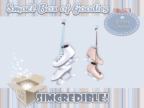 Sims 3 — Winter Choices - Ice skating boots by SIMcredible! — It's SIMcredible! Small box of goodies #5 - Your lovely