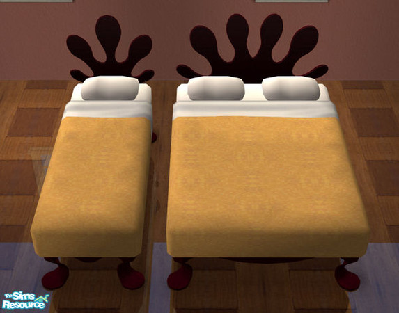 Sims 2 — Bedding Chelsea Series - Sunflower by spacemouse — Bedding Chelsea Series - Sunflower