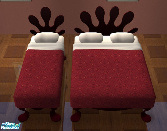 Sims 2 — Bedding Chelsea Series - Garnet by spacemouse — Bedding Chelsea Series - Garnet