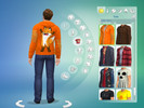 Sims 4 — Orange Fox Hoodie - Male by Crazyethan — I simple re-texture I made for my friend who loves foxes, so I decided