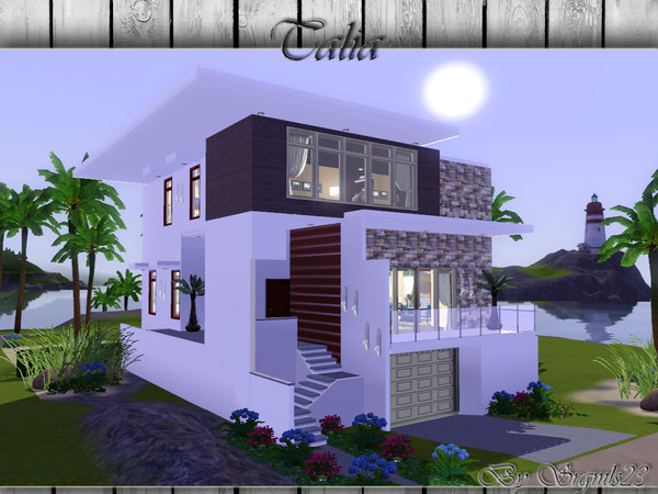 Sims 3 — Talia by srgmls23 — This modern house is a great addition to your town! It has a living room, a spacious