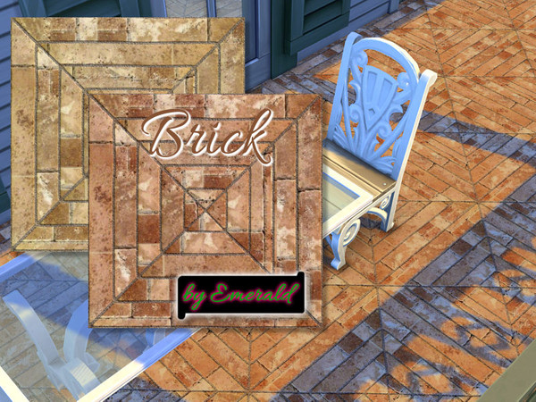 Sims 4 — Brick by Emerald — Brick more than mere material!!!