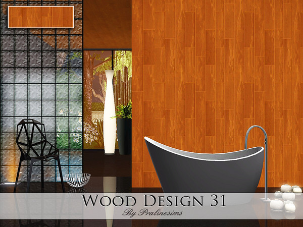 Sims 3 — Wood Design 31 by Pralinesims — By Pralinesims