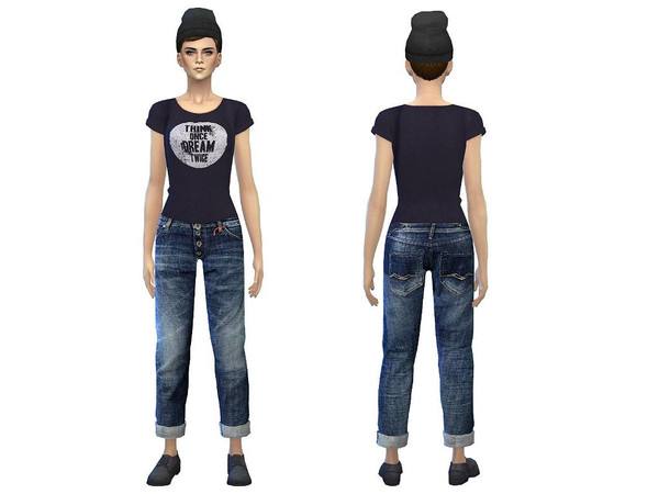Sims 4 — cool casual boyfriend outfit by Awesomesims4 — cool casual boyfriend outfit for cool girls