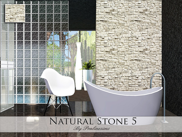 Sims 3 — Natural Stone 5 by Pralinesims — By Pralinesims