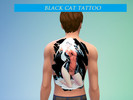 Sims 4 — Black Cat tattoo by popocaneitor2 — This tattoo is from Spiderman vol. 1 num. 607 cover, enjoy