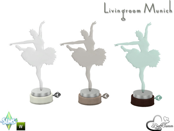 Sims 4 — Livingroom Munich Ballerina by BuffSumm — Part of the *Livingroom Munich for Sims 4* A little dancing Star!