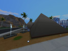 Sims 4 — Museum Pyramids by TomTho9742 — Tired of the base museum? Discover these two pyramids with modern and old works!
