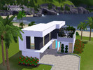 Sims 3 — Modern Shipping Container Home by PurpleLotus932 — Made from 3 shipping containers this home contains several