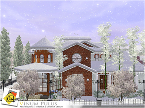 Sims 3 — Vinum Pulus by Onyxium — I wish you Merry Christmas and a wonderful new year. ^_^ Convenient, spacious and a