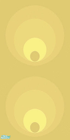 Sims 2 — Retro Circles Wallpapers - Individual Item by LALIA7 — Part of the Retro Circles Wallpapers set.