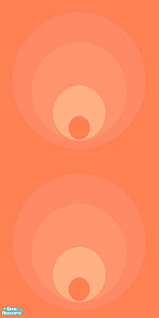 Sims 2 — Retro Circles Wallpapers - Individual Item by LALIA7 — Part of the Retro Circles Wallpapers set.