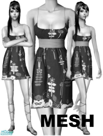Sims 2 — Empire - Mesh Nikisatez05 Dress2 050707 by nikisatez05 — 