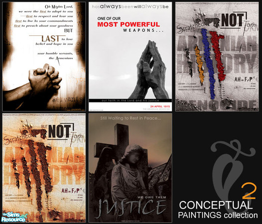 Sims 2 — Conceptual Designs SET 02 by GenoPosts.com — Second SET of Conceptual Design Posters from GenoPosts.com for your