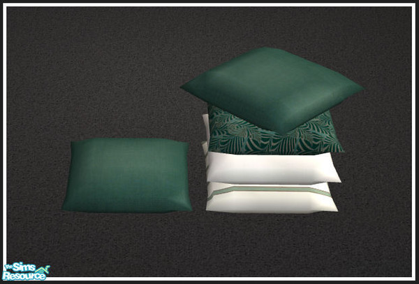 Sims 2 — Cosy sleeping aqua - pillow 4 by mirake — 